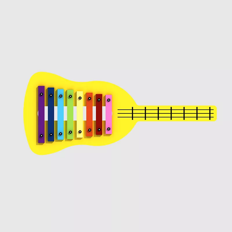 Музички инструменти у забавном парку за децу на отвореном