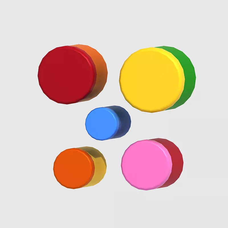 Тхе Перцуссион Плаи Цолорфул Друмс